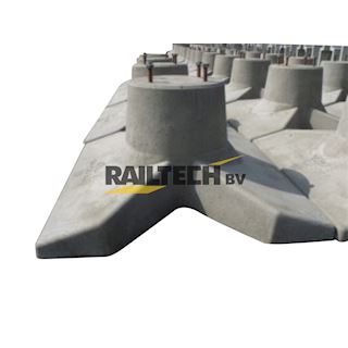 Blok, vlinder, V2B, beton