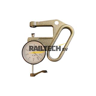 Meter, rijdraaddikte K-50-2-CHISEL omgekeerd display