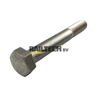 Bout, RVS 931 A4-70 M12x90