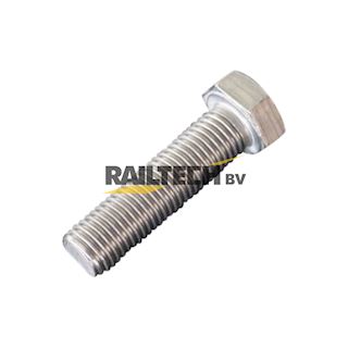 Bout, RVS 933 A4-70 M16x60