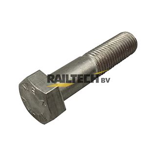 Bout, RVS 931 A4-70 M16x70