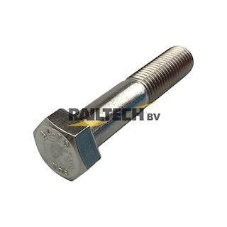 Bout, RVS 931 A4-70 M16x80