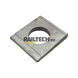 Hellingsluitplaat 8% M16 D434 thvz