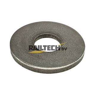 Ring, sluit, RVS 9021 A4 M10x30x1.5mm