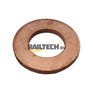 Ring, sluit, Cu 125A ø= 10mm