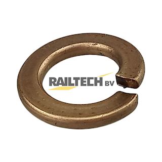 Ring, veer, Brons 127B ø= 10mm