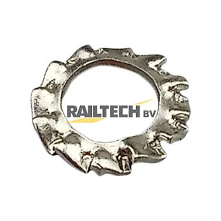 Ring, tandveer, RVS A4 6798A M6