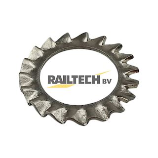 Ring, tandveer, RVS A4 6798A M14