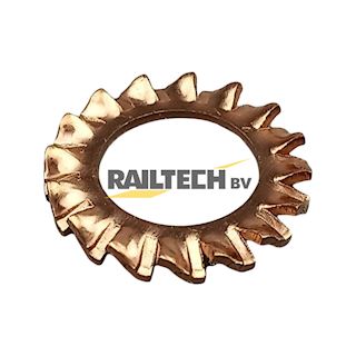 Ring, tandveer, Fosforbr. 6798A ø= 10mm