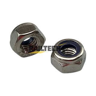 Borgmoer, RVS 985 A4-70 M6 Nyloc