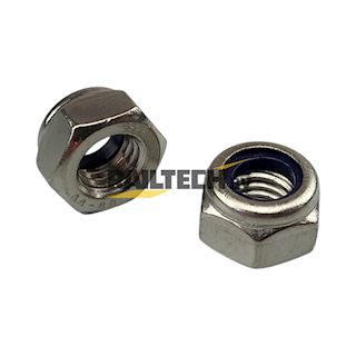 Borgmoer, RVS 985 A4-70 M8 Nyloc