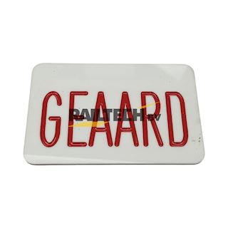 Bord GEAARD, magn., kunststof, 148x99mm