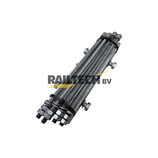 Slede (bevestiging) draagkabelbok RHS 250x250 th.verz.