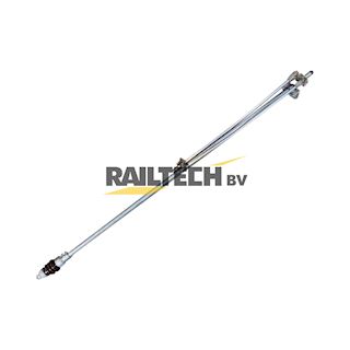 Pijp, druk, DPD, dubbele bevestiging 3000mm