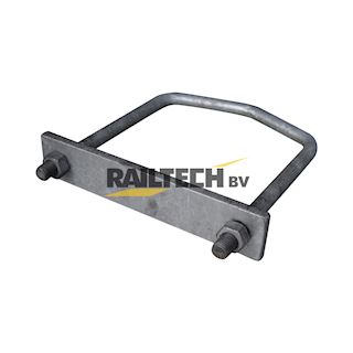 Beugel, klem, voor bochtaftrek 260mm HE220
