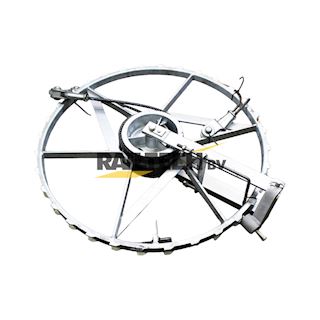 Wielafspanning 1:4, exclusief geleidestang