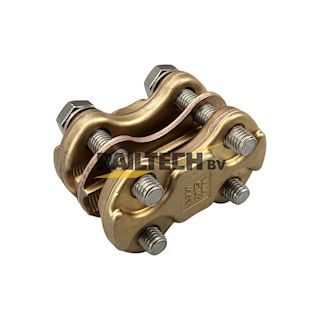 Klem, las, voor draagkabel A= 2x150mm²