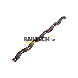 Spiraal, reparatie van draagkabel 150mm²