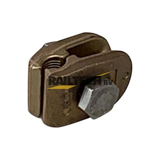 Klem, hangdraad voor rijdraad en draagkabel 70mm²