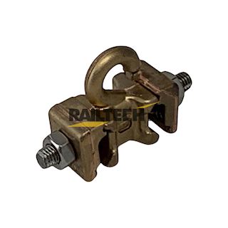 Hangdraadklem rijdraad, 4cm, moer/moer