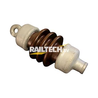Isolator, staaf zijwaartsepijp 3/4 met 1 oog