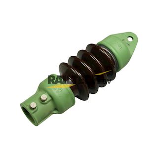 Staafisolator met pijphouder 60mm