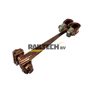 Glijloper, met strippen 2x150mm² (H=185-305)