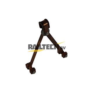 Glijloper, met strippen 1x150mm² (H=185-305)