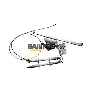 Ophanging, loopbaar rijdraad, 03-480 excl. pos-11