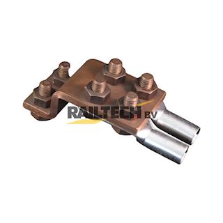 Aansluitstrip 2x70mm² stroomrail