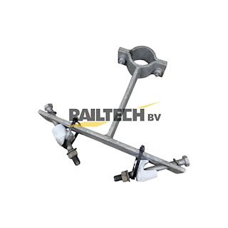 Bevestiging 500mm kabel aan DLO2