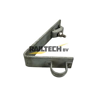 Bevestiging van kabelbeschermpijp 40mm