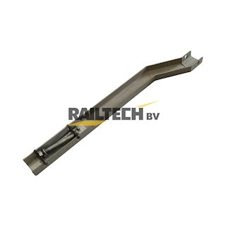 Uithouder, gebogen, voor schakelaar, 240mm, UNP100
