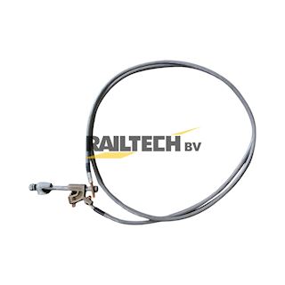 Kabel, tijd., verbinder, paal-spoorstaaf L= 4000mm