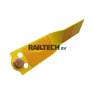 Waarschuwingsbord (Aluminium) voor open spanningsinr.