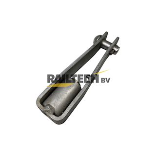Conische eindklem RVS bronskabel BZII - 70mm²