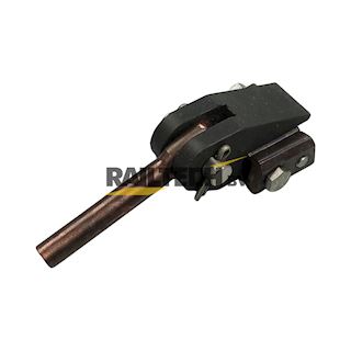 Vastpuntklem B4, 2x100mm² incl. kabelschoen, zonder draad