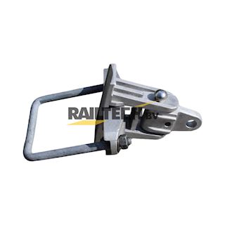 Mastbevestiging met oog, tbv B4-arm, voor RHS140x140, HE140