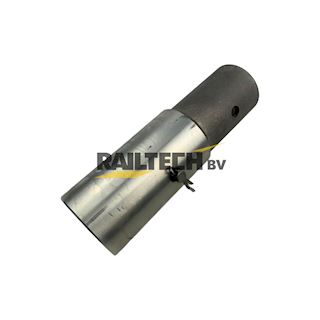 Adapter compleet met bout, buis 70/90mm  (L=250 mm)