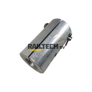 Koppelstuk, tbv armisolator / zijwaartse buis 33mm