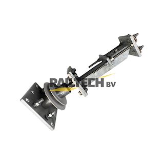 Stroomrailophanging tbv Cu - TT of T-profiel incl isolator