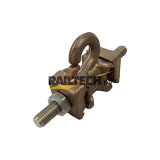 Hangdraadklem rijdraad, 4cm, L=110 mm tbv RIBE LO