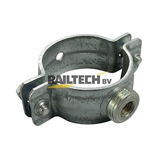 Pijpbeugel PX 47-52mm P1, ø= 50mm, M10 verzinkt