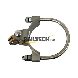 Mastring 219mm RVS enkelzijdig