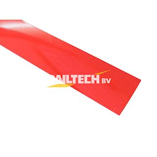 Strook KL3 10x50cm, rood