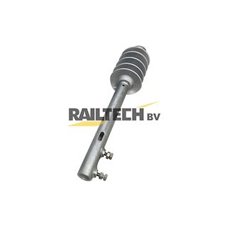 Isolator 3 kV Siliconen , zijwaartse ENKELE buis, instelbaar