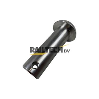 Splitpenbout, RVS, 19x60mm