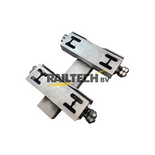 Tensorex bevestiging t.b.v. paal 219 mm v.v sleufgaten
