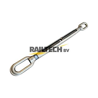 Spanschroef M16, oog/oog, CuAl, 30kN