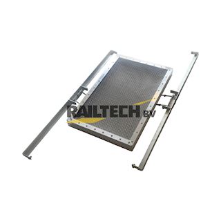 Gaasraam 790x1240 aan kolom 140x140 L= 1861mm